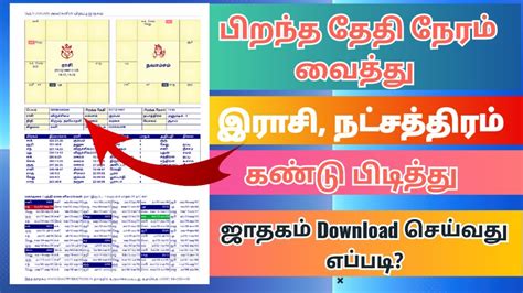 jathagam in tamil online|Free Tamil Jathagam 